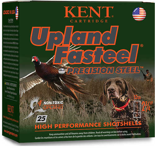 12 Gauge 2-3/4" FS Steel #5  1-1/8 oz 20 Rounds Kent Cartridges Shotgun Ammunition